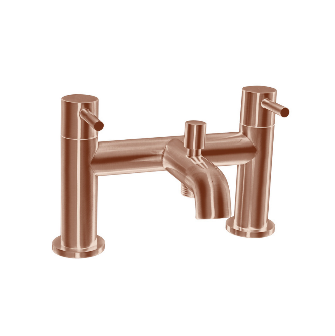 Treviso Dual Lever H Type Bath Filler and Shower Mixer-TRV225BRG