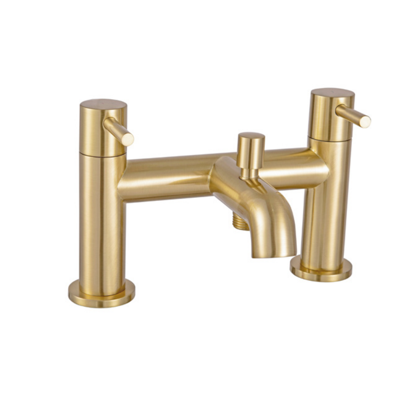 Treviso Dual Lever H Type Bath Filler and Shower Mixer-TRV225BG